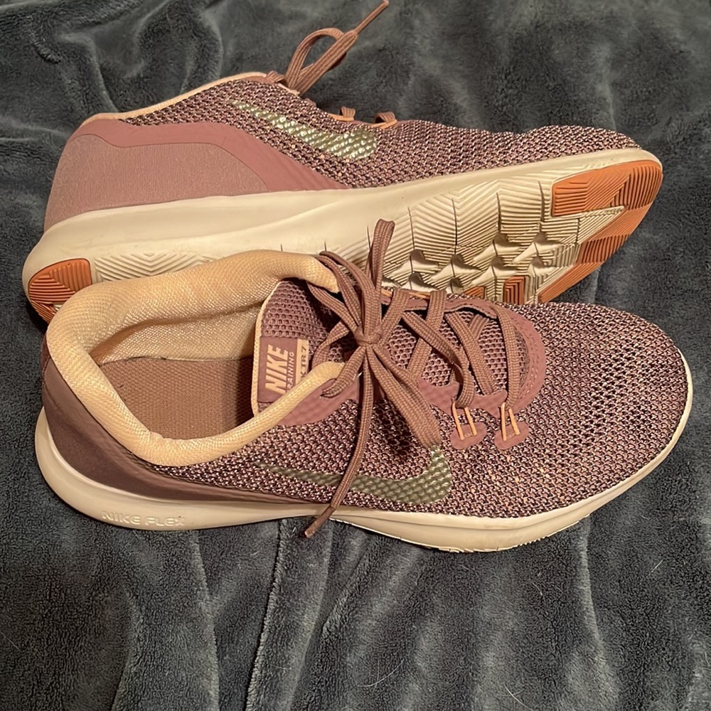 Lilac Nike Flex TR7 Training Tennis Shoes